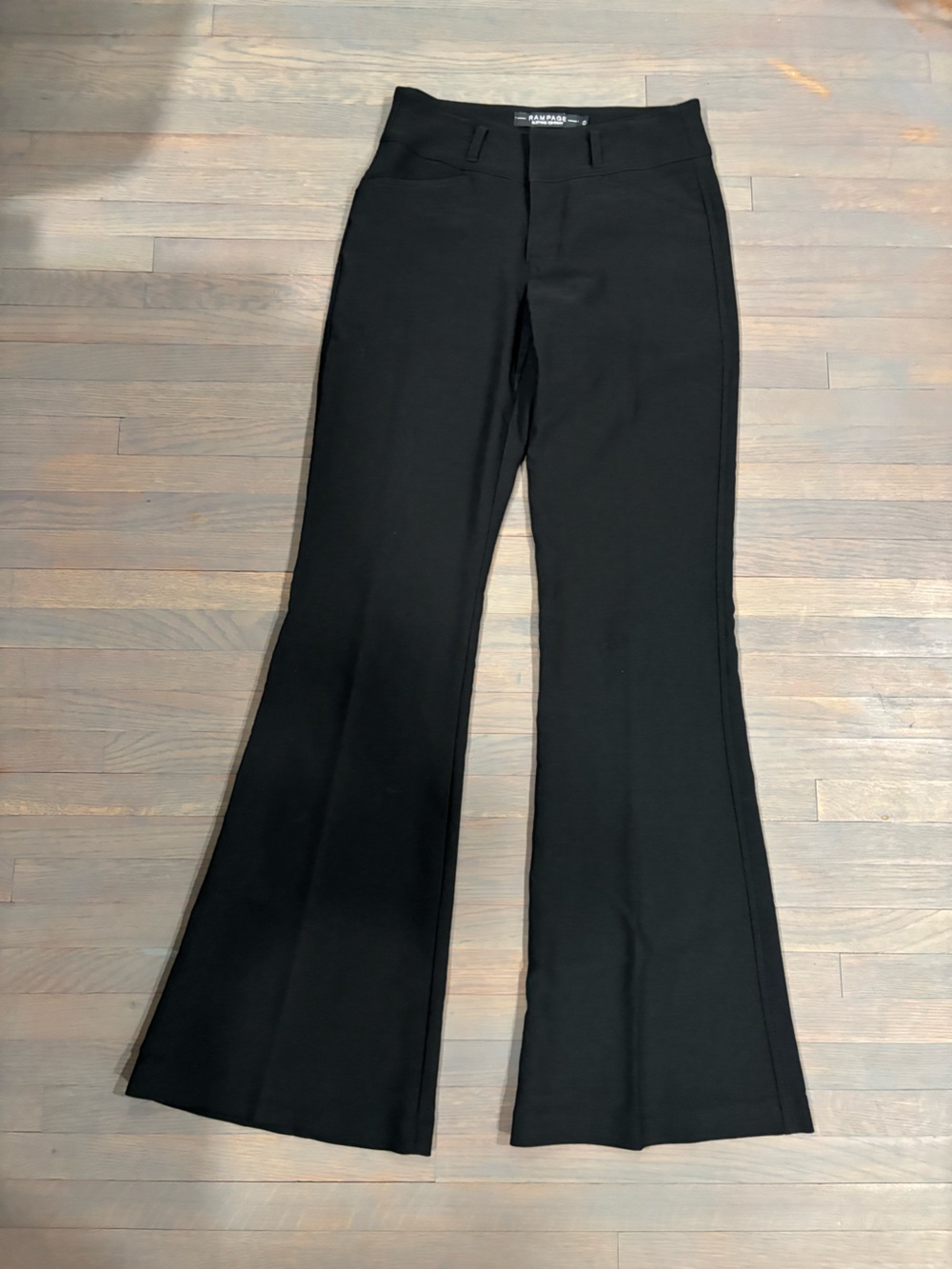829. Rampage Black Boot Cut Flare Pants